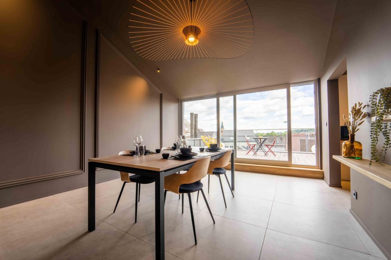 Luxury Penthouse & Terrace - Mons City Center Exterior foto