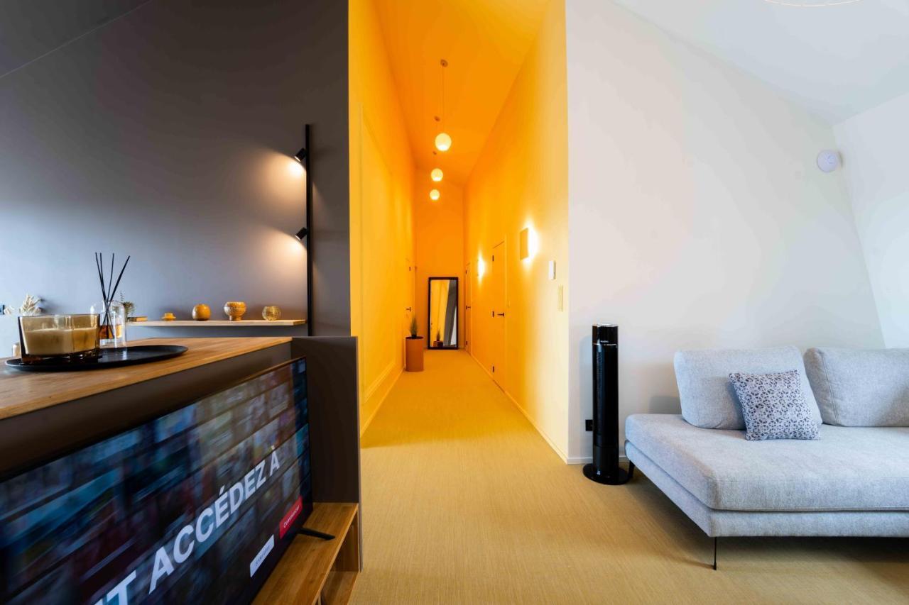 Luxury Penthouse & Terrace - Mons City Center Exterior foto