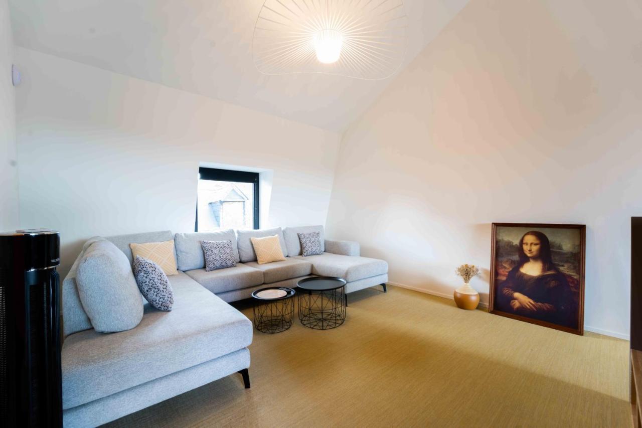 Luxury Penthouse & Terrace - Mons City Center Exterior foto